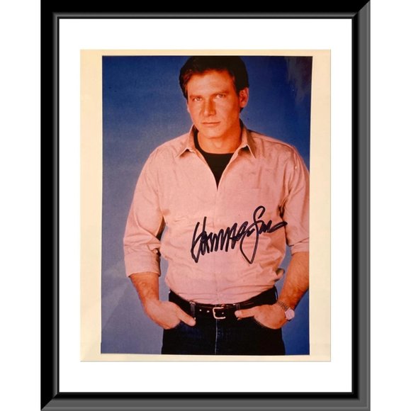 Harrison Ford signed photo